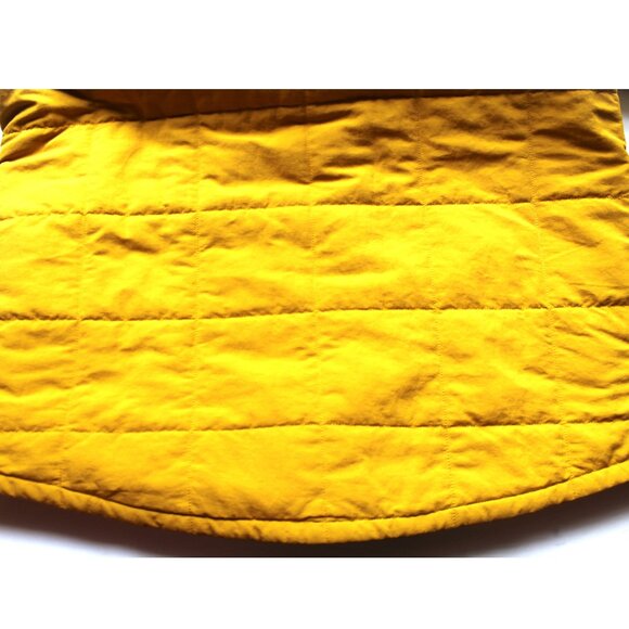 Patagonia Isthmus Quilted Shirt Jacket / Large / Buckwheat Gold Fleece Lined - Picture 11 of 13